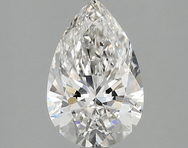 1.6 Carat Pear Shaped Ideal Cut VS1 IGI Certified Lab Grown Diamond