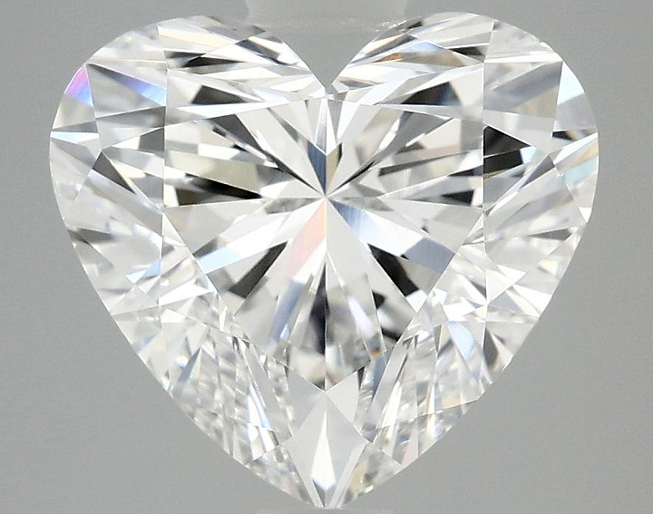 4.08 Carat Heart Shaped Ideal Cut VS1 IGI Certified Lab Grown Diamond