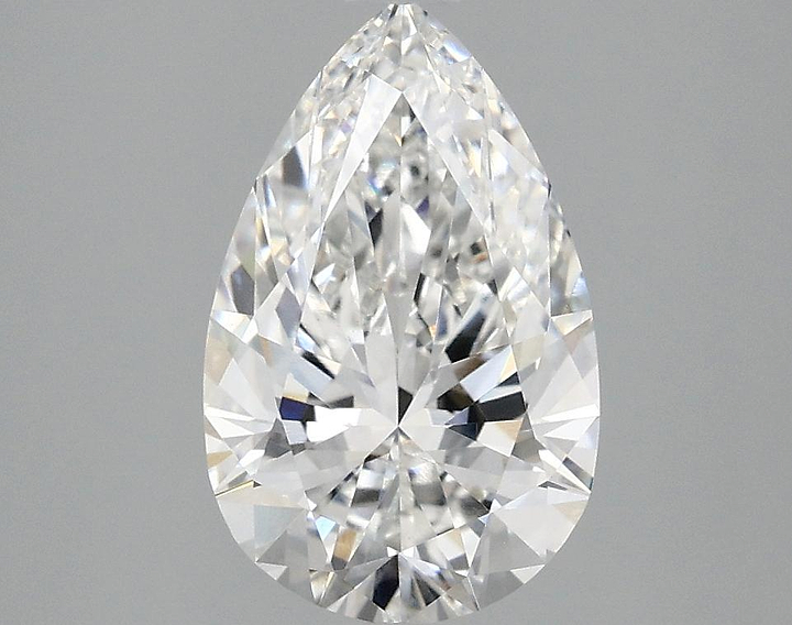 2.08 Carat Pear Shaped Ideal Cut VVS2 IGI Certified Lab Grown Diamond