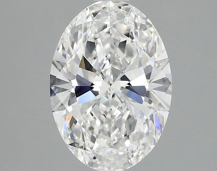 1.5 Carat Oval Shaped Ideal Cut VVS2 IGI Certified Lab Grown Diamond