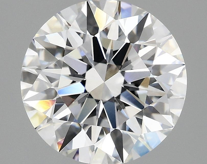 2.04 Carat Round Shaped Ideal Cut VVS2 IGI Certified Lab Grown Diamond