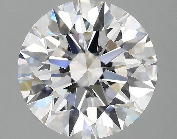 2.59 Carat Round Shaped Ideal Cut VVS2 IGI Certified Lab Grown Diamond