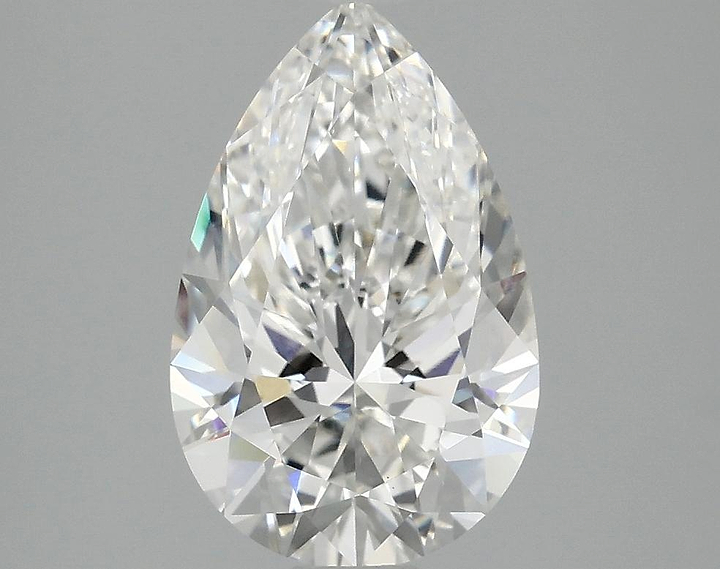 2.51 Carat Pear Shaped Ideal Cut VS1 IGI Certified Lab Grown Diamond