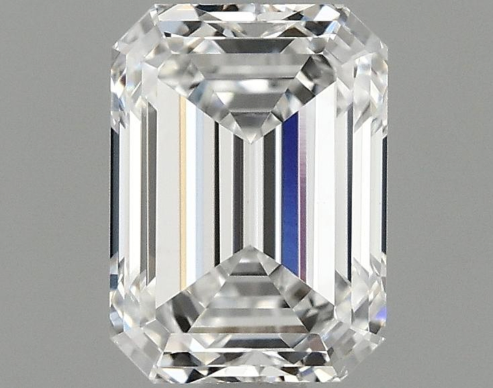 1.03 Carat Emerald Shaped Excellent Cut VVS2 IGI Certified Lab Grown Diamond