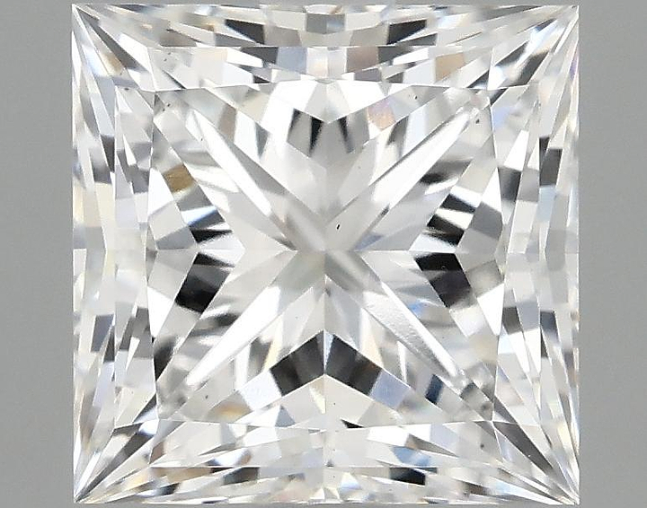 2.21 Carat Princess Shaped Ideal Cut VS2 IGI Certified Lab Grown Diamond