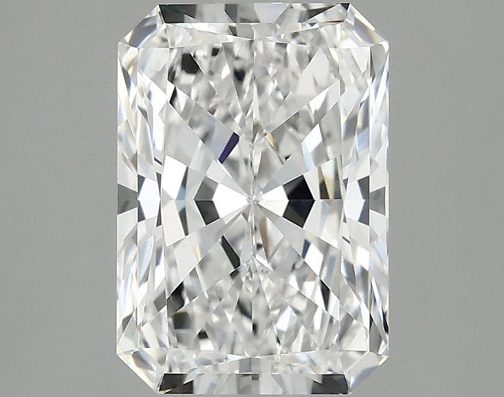 2.42 Carat Radiant Shaped Ideal Cut VVS2 IGI Certified Lab Grown Diamond