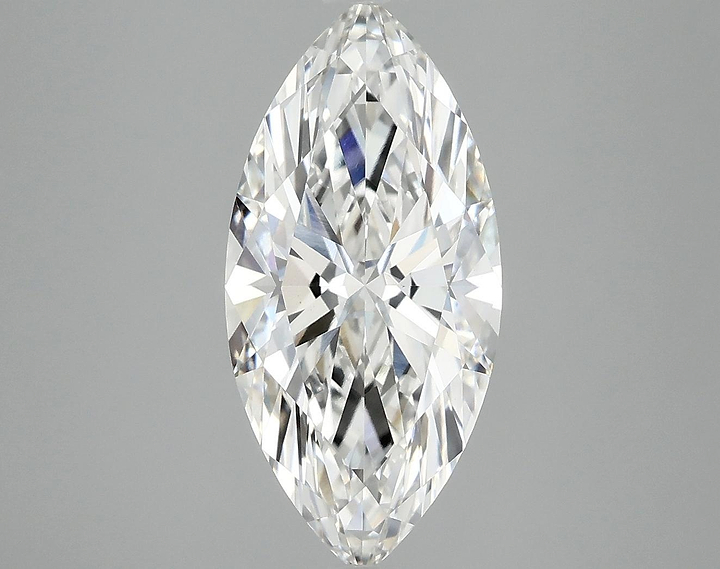 3.1 Carat Marquise Shaped Excellent Cut VVS2 IGI Certified Lab Grown Diamond