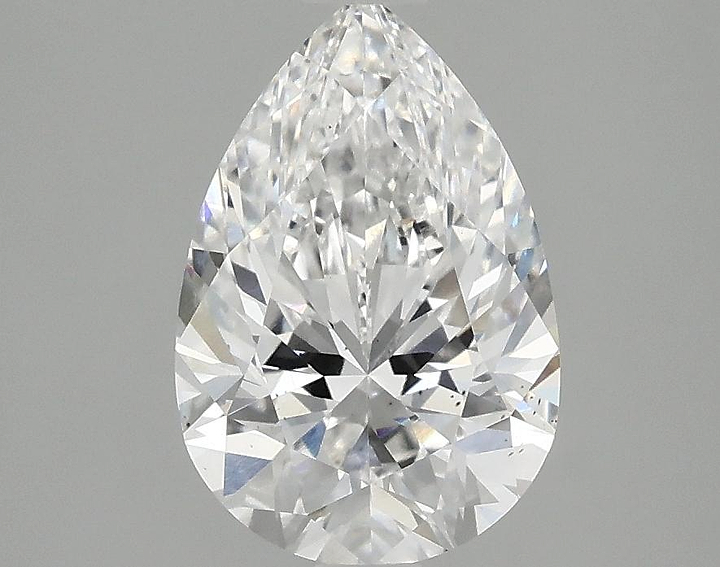 2.02 Carat Pear Shaped Excellent Cut VS2 IGI Certified Lab Grown Diamond
