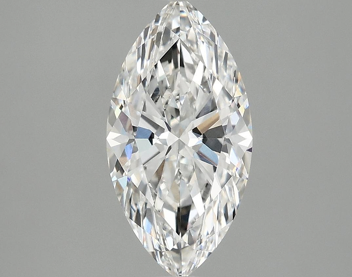 2.02 Carat Marquise Shaped Ideal Cut VVS2 IGI Certified Lab Grown Diamond