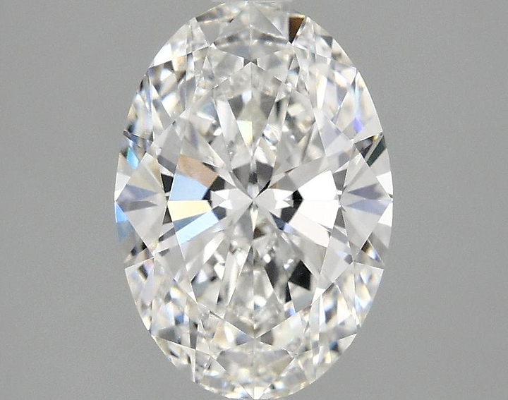 2.02 Carat Oval Shaped Ideal Cut VVS2 IGI Certified Lab Grown Diamond