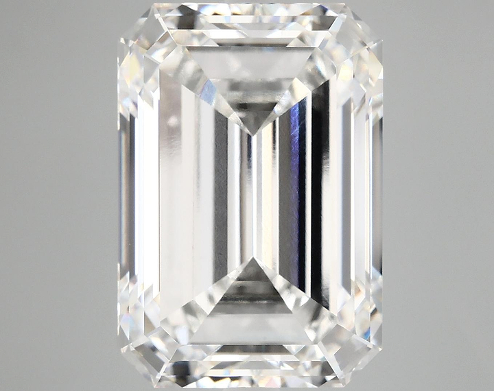12.18 Carat Emerald Shaped Ideal Cut VVS2 IGI Certified Lab Grown Diamond