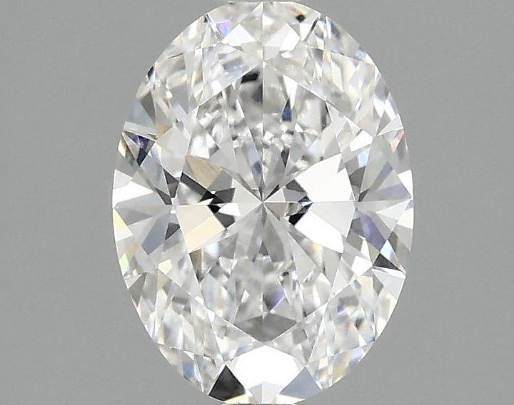 1.5 Carat Oval Shaped Excellent Cut VVS2 IGI Certified Lab Grown Diamond