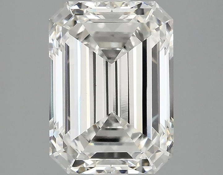 3.05 Carat Emerald Shaped Excellent Cut VS1 IGI Certified Lab Grown Diamond