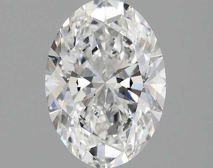 1.58 Carat Oval Shaped Ideal Cut VVS2 IGI Certified Lab Grown Diamond