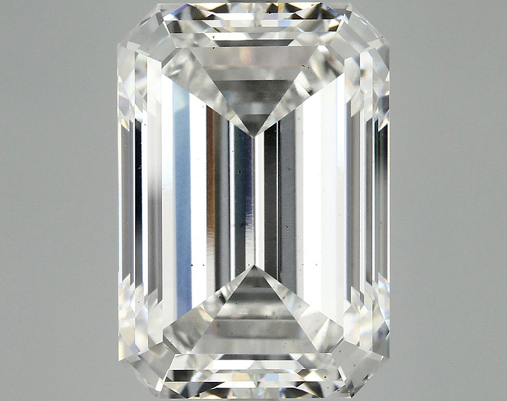 13.31 Carat Emerald Shaped Ideal Cut SI1 IGI Certified Lab Grown Diamond