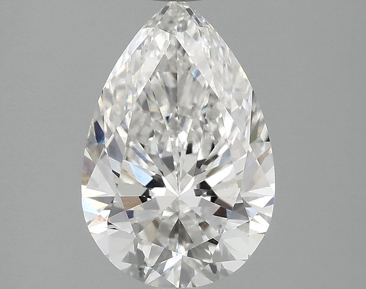 2.0 Carat Pear Shaped Excellent Cut VS2 IGI Certified Lab Grown Diamond