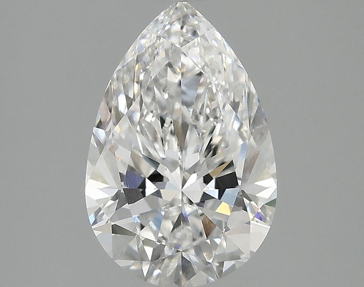 2.02 Carat Pear Shaped Excellent Cut VVS2 IGI Certified Lab Grown Diamond