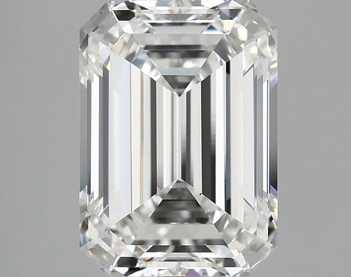 3.0 Carat Emerald Shaped Ideal Cut VVS2 IGI Certified Lab Grown Diamond