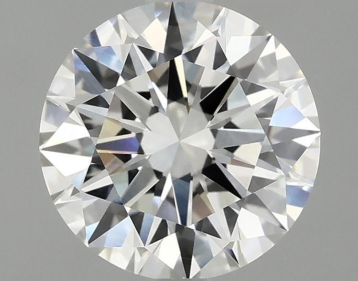 2.43 Carat Round Shaped Ideal Cut VVS2 IGI Certified Lab Grown Diamond