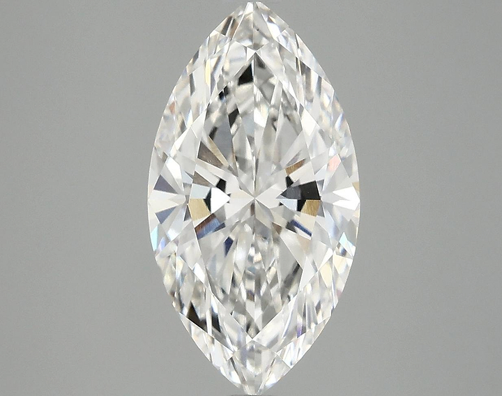 3.03 Carat Marquise Shaped Excellent Cut VS1 IGI Certified Lab Grown Diamond
