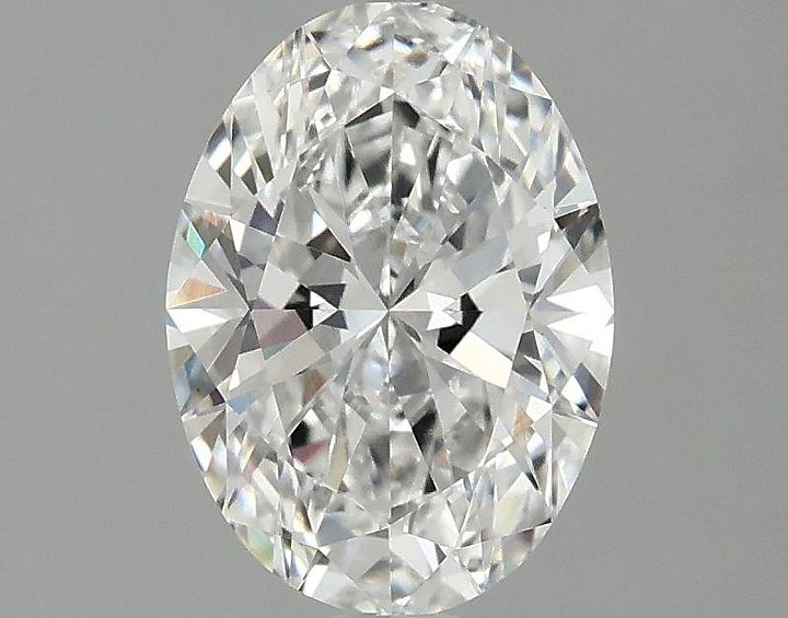 1.52 Carat Oval Shaped Ideal Cut VVS2 IGI Certified Lab Grown Diamond