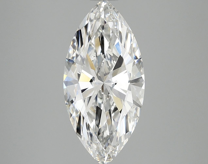 2.91 Carat Marquise Shaped Excellent Cut VVS2 IGI Certified Lab Grown Diamond