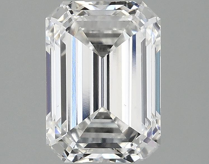 2.1 Carat Emerald Shaped Ideal Cut VS1 IGI Certified Lab Grown Diamond