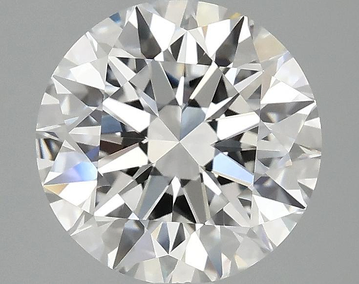 2.57 Carat Round Shaped Ideal Cut VVS2 IGI Certified Lab Grown Diamond