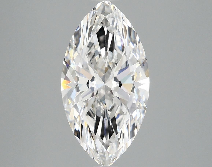 2.45 Carat Marquise Shaped Ideal Cut VS1 IGI Certified Lab Grown Diamond