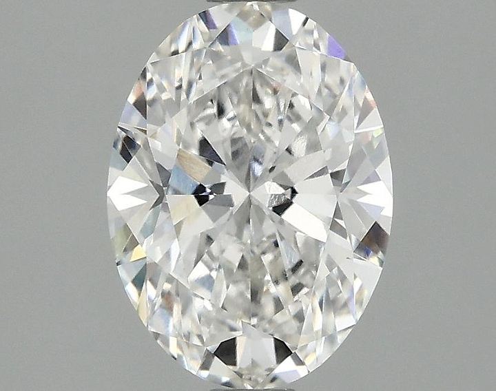 1.53 Carat Oval Shaped Excellent Cut VVS2 IGI Certified Lab Grown Diamond