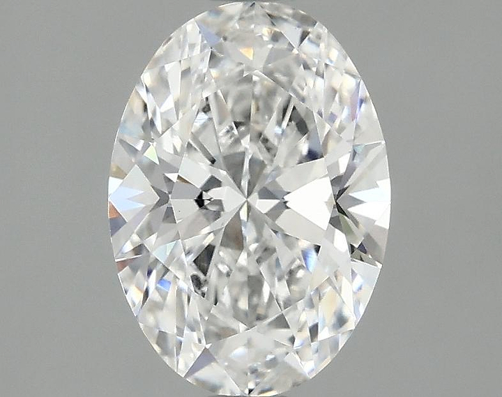 1.53 Carat Oval Shaped Ideal Cut VVS2 IGI Certified Lab Grown Diamond