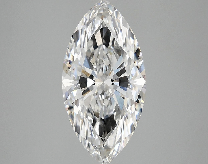 3.01 Carat Marquise Shaped Ideal Cut SI1 IGI Certified Lab Grown Diamond