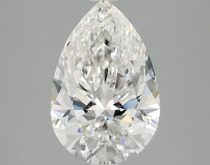 2.52 Carat Pear Shaped Excellent Cut VVS2 IGI Certified Lab Grown Diamond