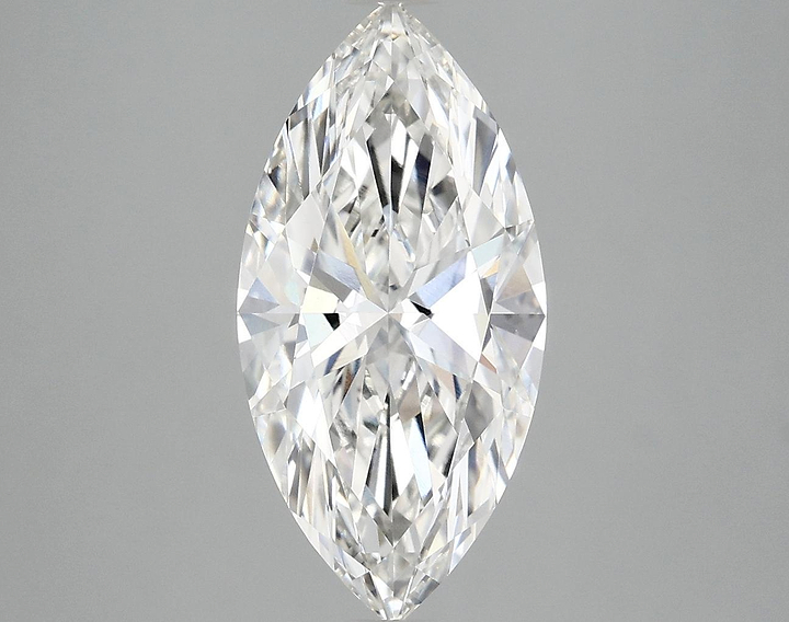 2.97 Carat Marquise Shaped Ideal Cut VVS2 IGI Certified Lab Grown Diamond