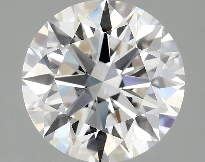 2.52 Carat Round Shaped Ideal Cut VVS2 IGI Certified Lab Grown Diamond