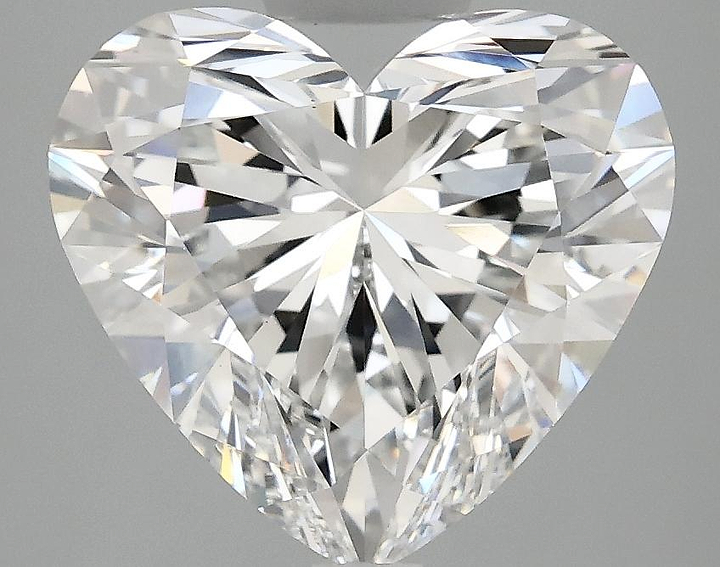 4.08 Carat Heart Shaped Ideal Cut VS1 IGI Certified Lab Grown Diamond