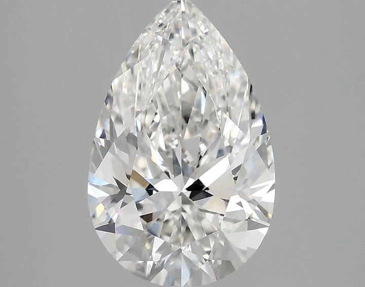 2.08 Carat Pear Shaped Ideal Cut VVS2 IGI Certified Lab Grown Diamond