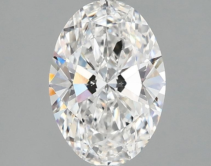 1.55 Carat Oval Shaped Ideal Cut VVS2 IGI Certified Lab Grown Diamond