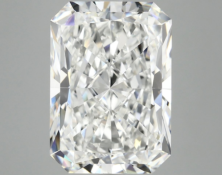 8.08 Carat Radiant Shaped Ideal Cut VVS2 IGI Certified Lab Grown Diamond