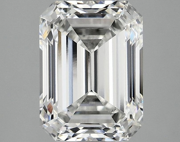 3.04 Carat Emerald Shaped Excellent Cut VS1 IGI Certified Lab Grown Diamond