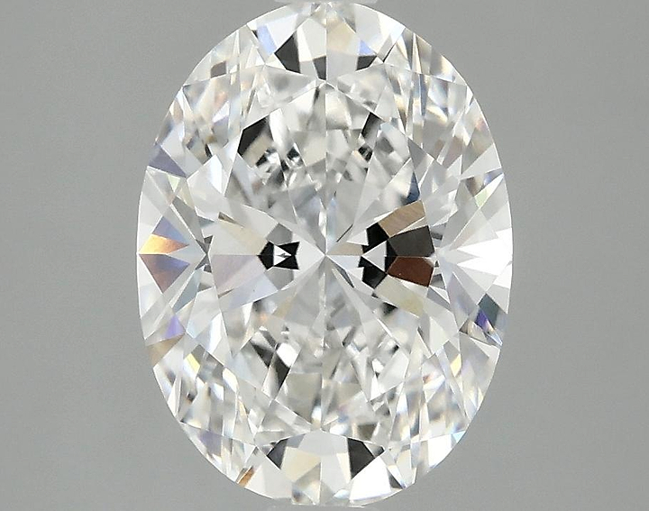 2.5 Carat Oval Shaped Excellent Cut VVS2 IGI Certified Lab Grown Diamond