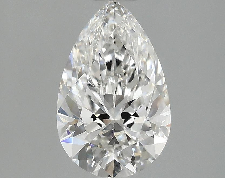 1.54 Carat Pear Shaped Ideal Cut VS1 IGI Certified Lab Grown Diamond
