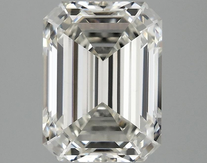 3.09 Carat Emerald Shaped Excellent Cut VS1 IGI Certified Lab Grown Diamond