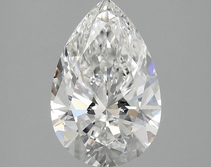 2.09 Carat Pear Shaped Excellent Cut VS1 IGI Certified Lab Grown Diamond