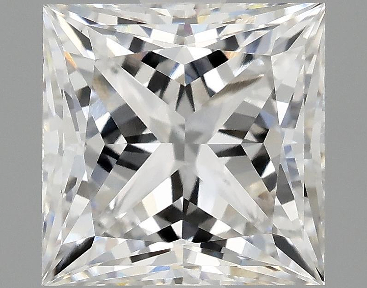 2.09 Carat Princess Shaped Ideal Cut VS1 IGI Certified Lab Grown Diamond