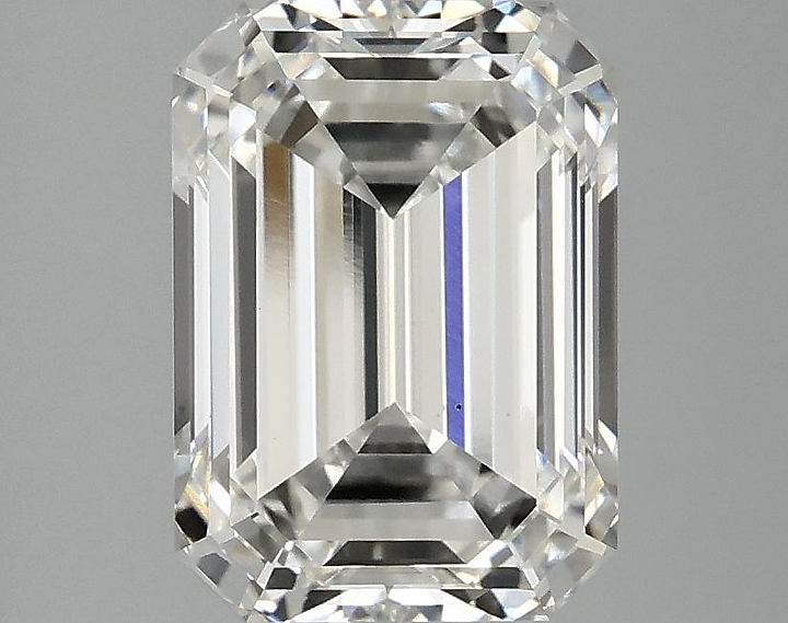 3.09 Carat Emerald Shaped Ideal Cut VS1 IGI Certified Lab Grown Diamond