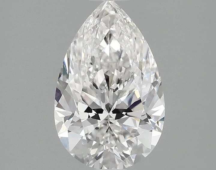 1.58 Carat Pear Shaped Ideal Cut VVS2 IGI Certified Lab Grown Diamond