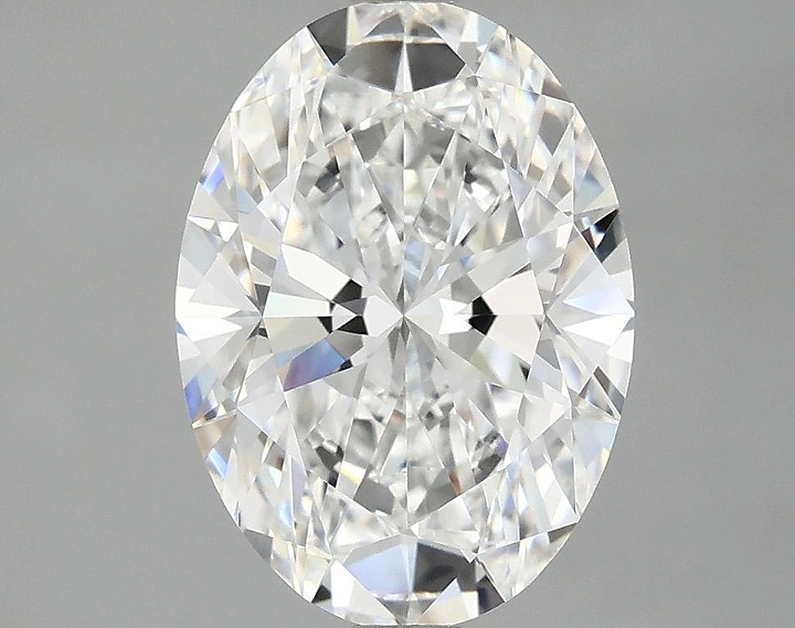 3.05 Carat Oval Shaped Ideal Cut VVS2 IGI Certified Lab Grown Diamond
