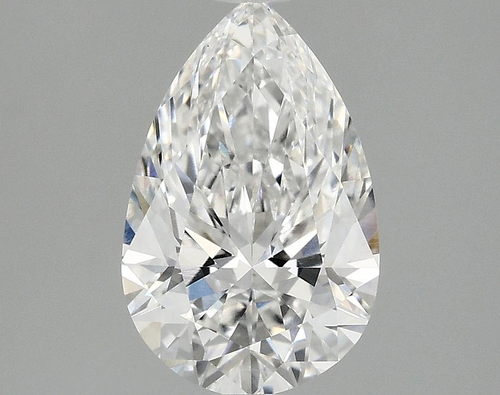 2.02 Carat Pear Shaped Ideal Cut VS1 IGI Certified Lab Grown Diamond