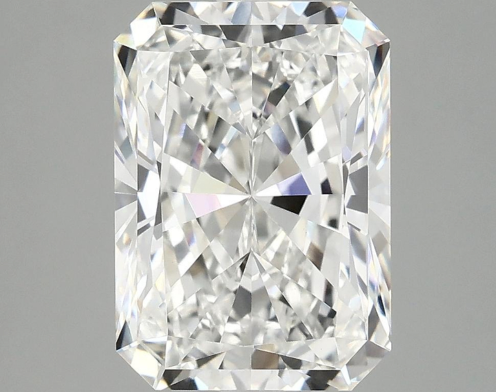 4.06 Carat Radiant Shaped Ideal Cut VVS2 IGI Certified Lab Grown Diamond